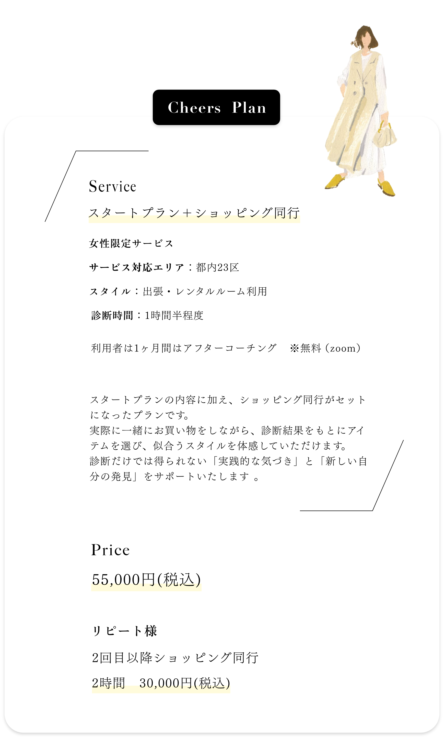 チアーズプランの詳細